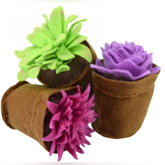 Mini Maker Felt Succulent Kit Multicolor - Picture 2 of 8
